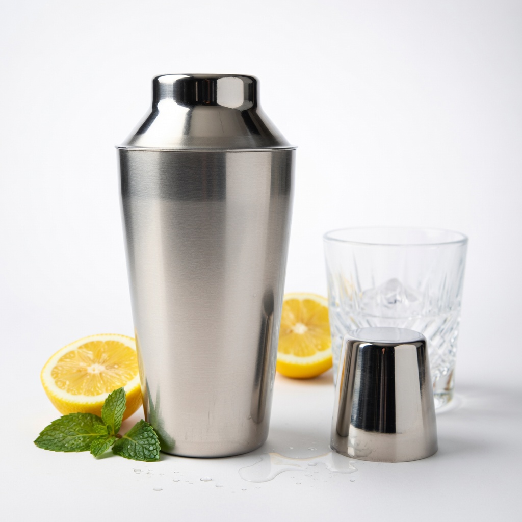 3 COCTELERAS REGULAR 500 ML. AC. INOX, ENVÍO GRATIS