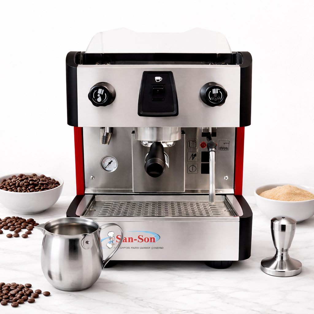 CAFETERA INDUSTRIAL SAN-SON PARA EXPRESO (120 TAZAS/HORA)