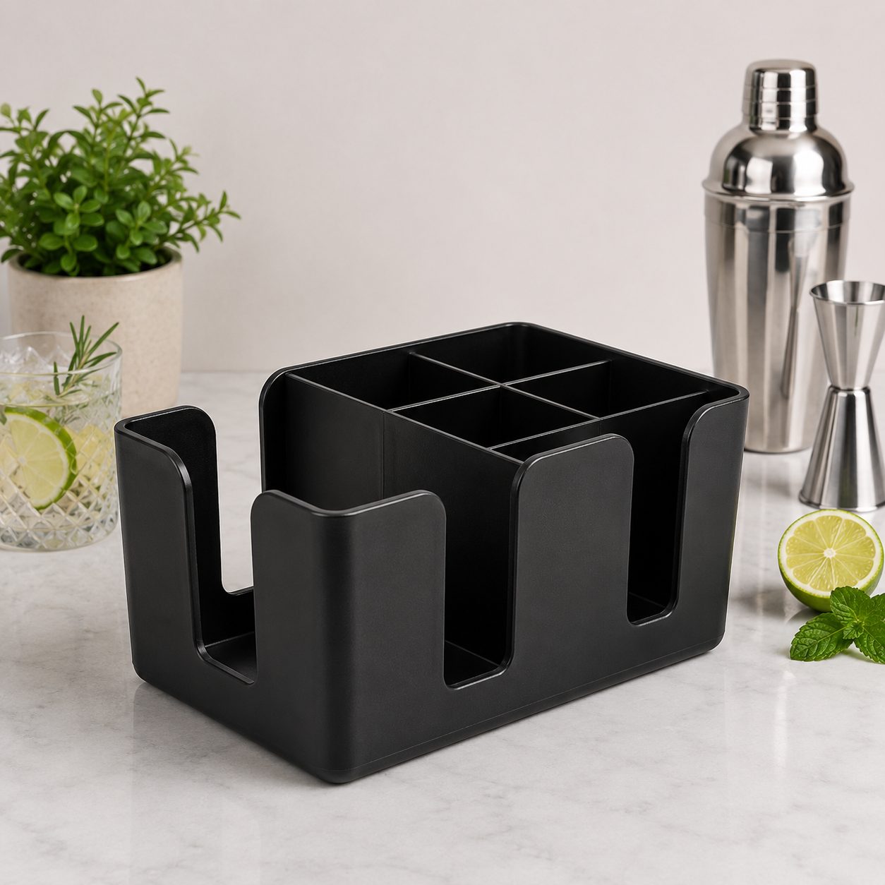 3 ORGANIZADORES PARA BAR 23.6x10.3CM PLAST. ENVIO GRATIS