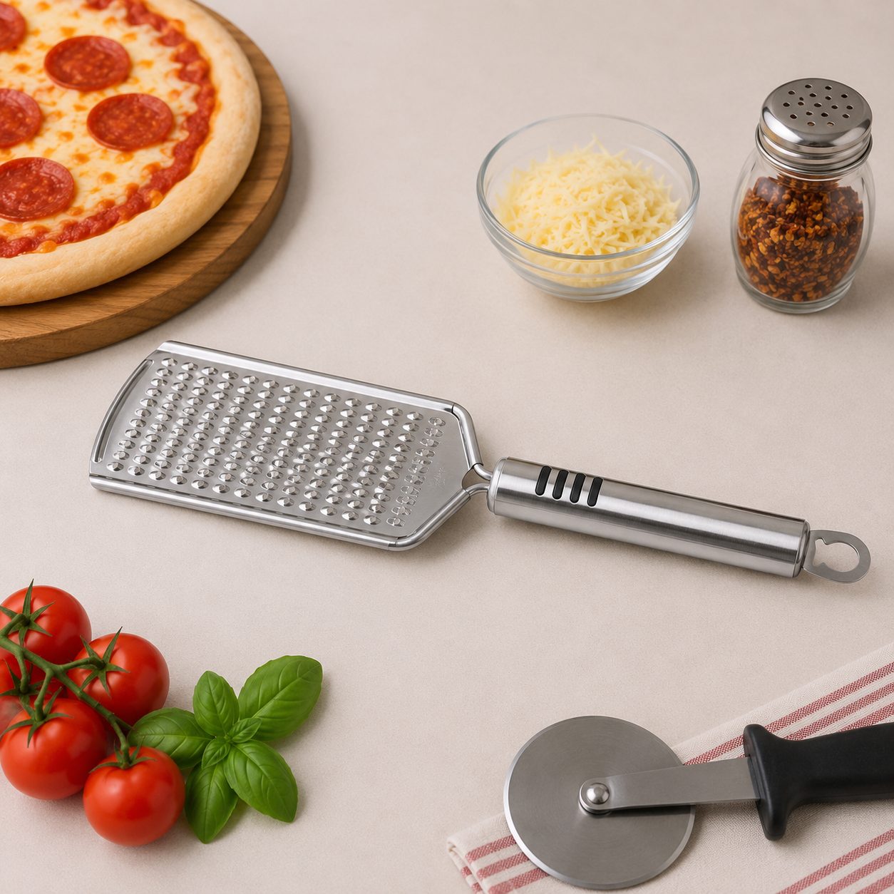 CAJA DE 50 RALLADORES 2.3x10.2" ACERO INOX, ENVIO GRATIS